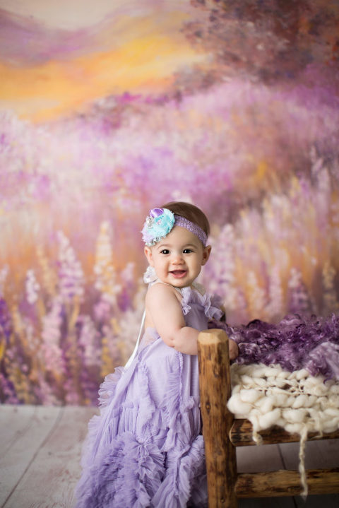 6 month old baby pictures Basking Ridge NJ - How can you not love this cute princess