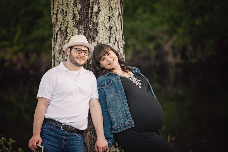 Maternity Photographer Bergen County NJ - Lean on me, my friend, and we will go places