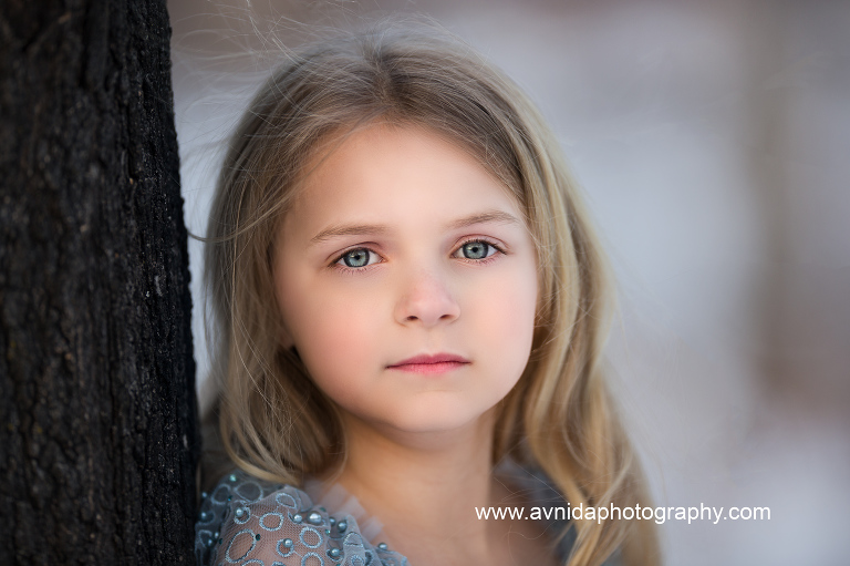 Children's Couture Photography - True Girl Power, the confidence in her eyes says it all.