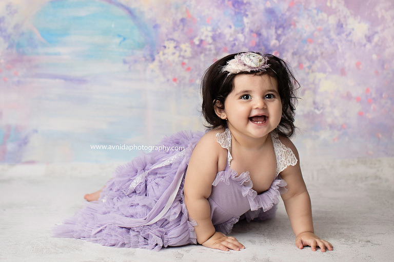 That beautiful smile and the flowing hair. We loved how much fun she was having during her Cake Smash Photographer Mendham NJ session.
