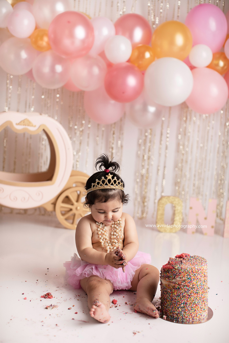 Well, you did say this was a let's go smash the cake photo session? I am going to do that with both my hands.