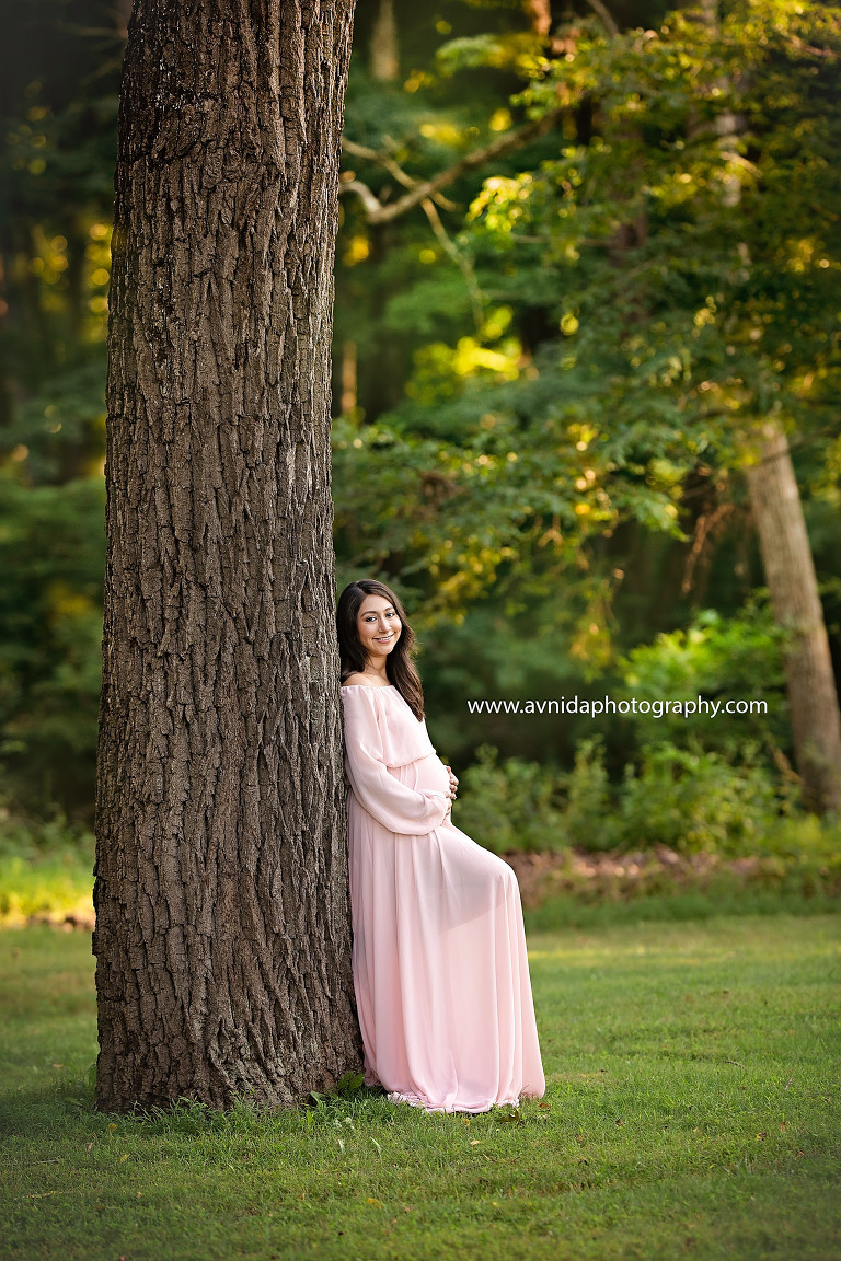 Maternity Photography Gowns - pink gown by Avnida Photography