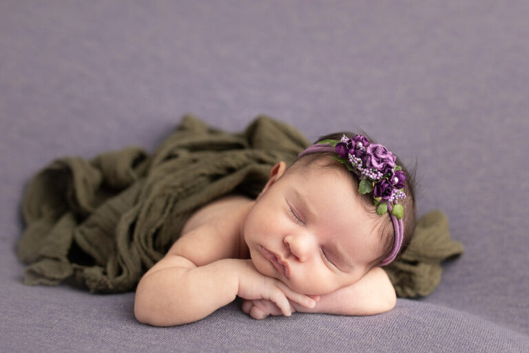 newborn photography morris county nj - not sure what I love more, the cheeks or how she placed one hand on another