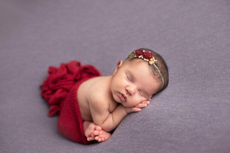 newborn photography morris county nj - people wonder why I have such a large collection of wraps and headbands