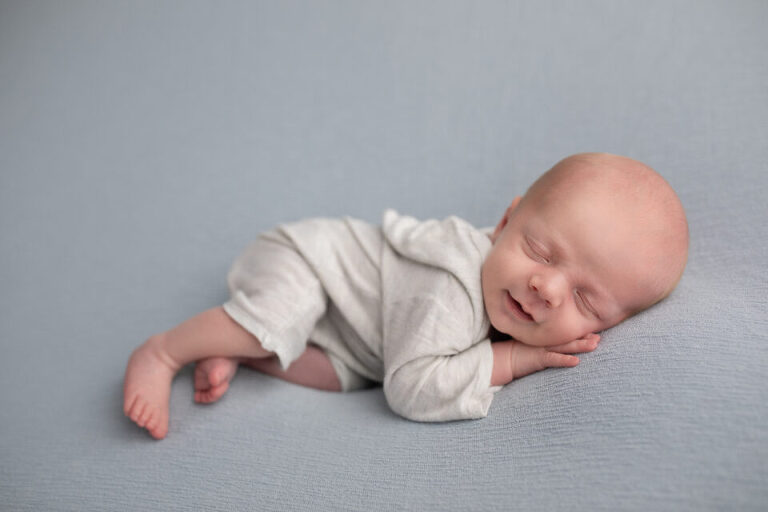 Newborn Photography South Jersey NJ - cozy, warm, and comfortable in the newborn clothes