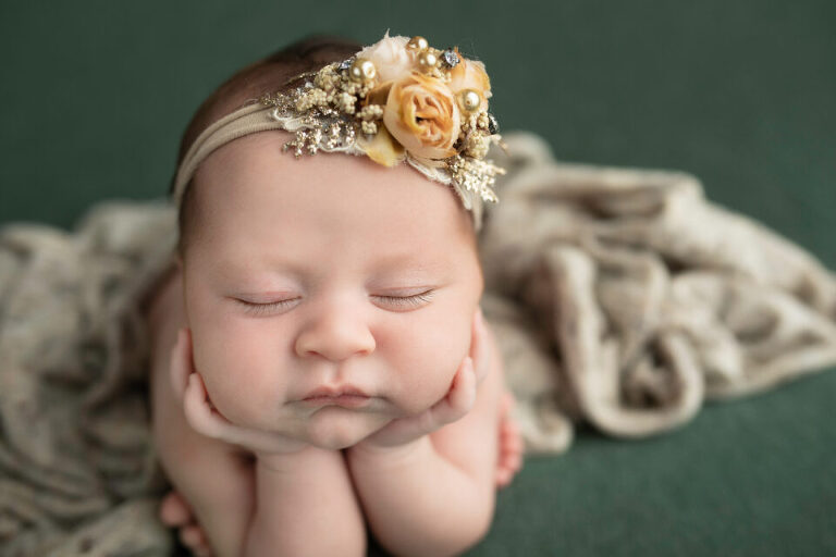 Newborn Photography Lakewood Township NJ - I cannot tell whether to pinch those cheeks first or start the photoshoot